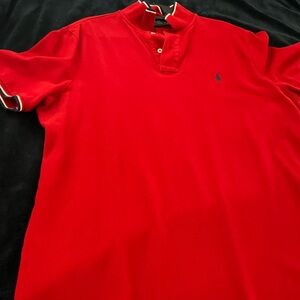 Polo Ralph Lauren Red Polo Mens